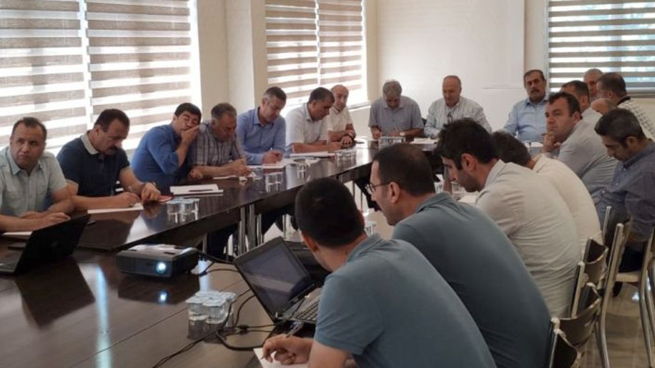 Ahlat’ta Milli Eğitim Müdürleri Toplantısı Yapıldı