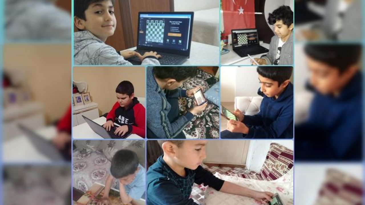 Ortaokul Öğrencileri Arasında Sanal Satranç Turnuvası Düzenlendi