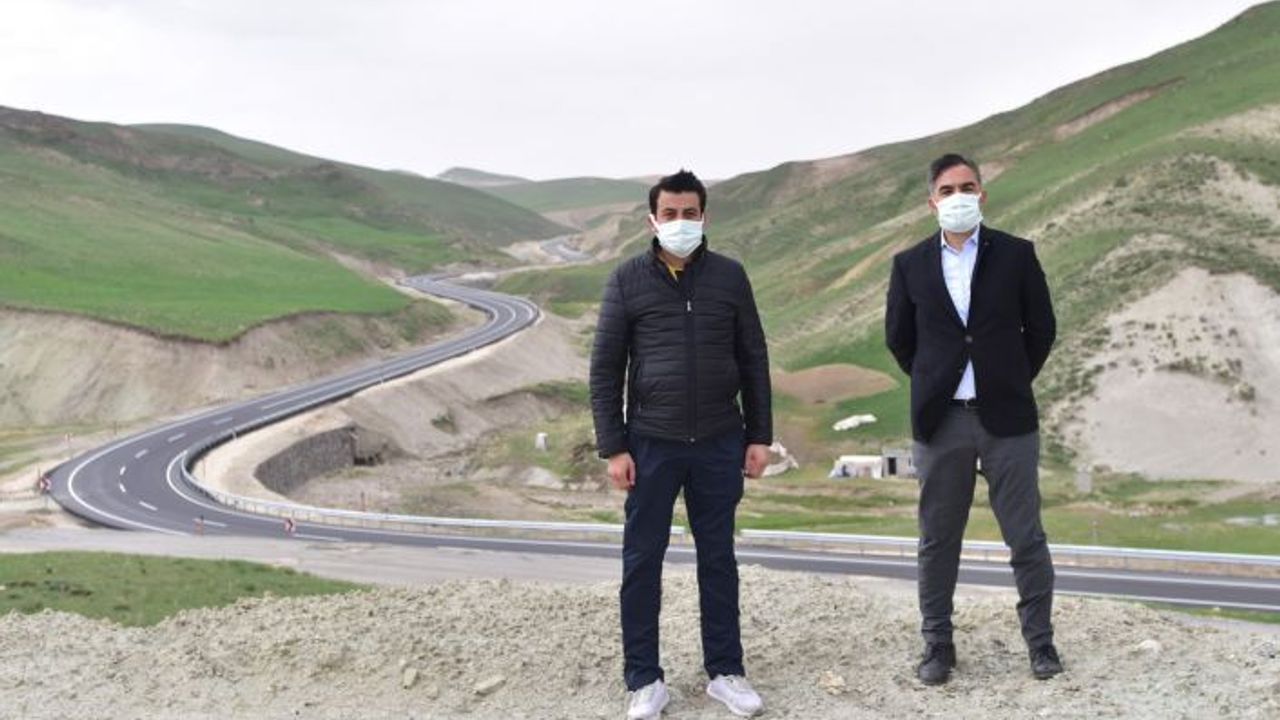 Yeni Yapılan Ahlat - Malazgirt Yolu Tamamlandı