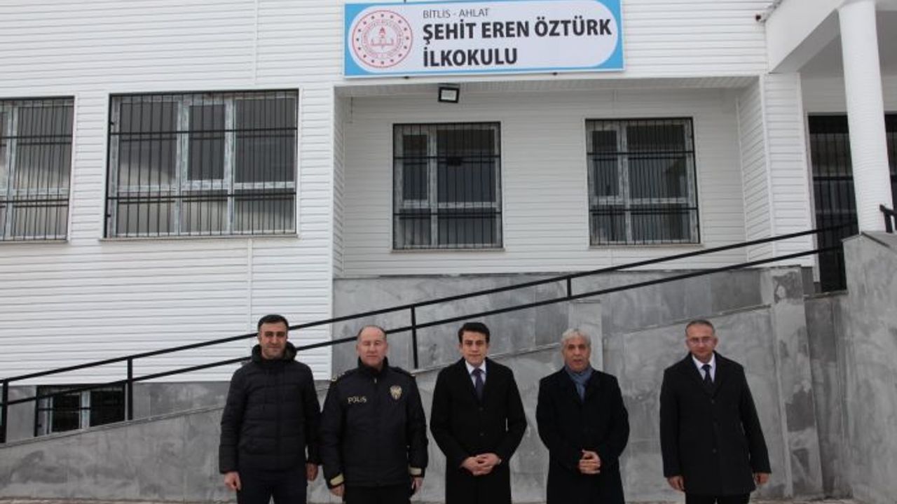 Şehit Eren Öztürk’ün ismi okulda yaşatılacak
