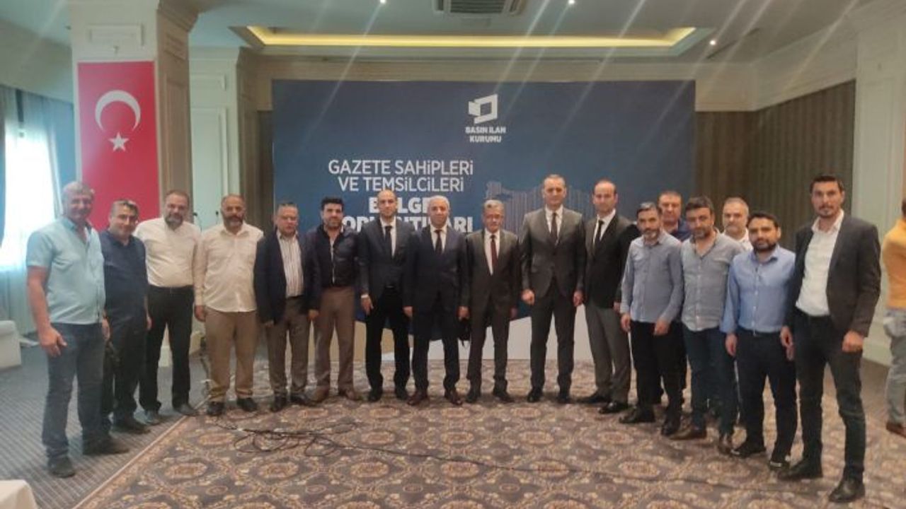 BİK, Van’da gazete sahipleri ve temsilcileri bölge toplantısı düzenledi