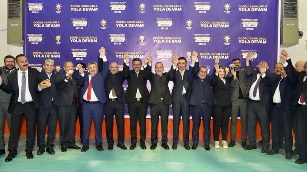 AK Parti Bitlis’te Milletvekili Adaylarını Tanıttı