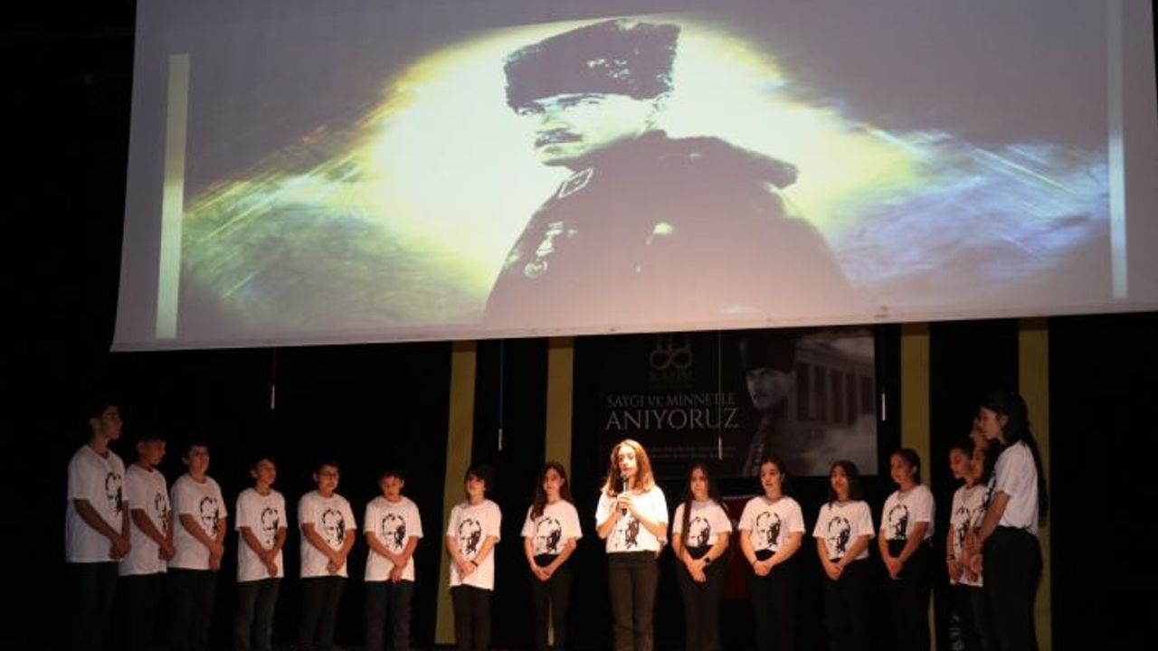 Ahlat’ta 10 Kasım Atatürk’ü Anma programı