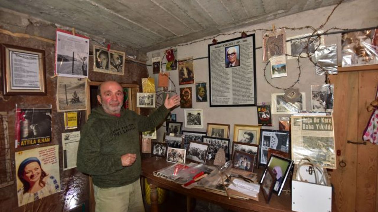 Babasından Kalan 2 Katlı Evi Topladığı Eşyalarla Müzeye Çevirdi