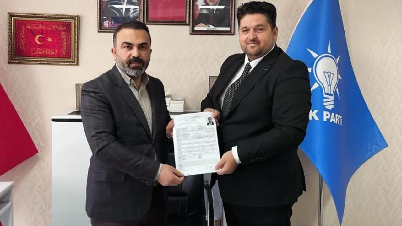 Yavuz Gülmez AK Parti’den Aday Adayı oldu
