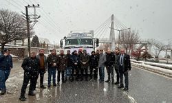 Ahlat’tan deprem bölgesine 4 tır yardım malzemesi gönderildi