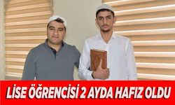 Lise Öğrencisi 2 Ayda Hafız Oldu