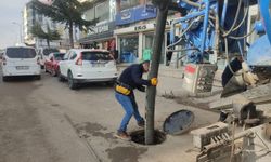 Ahlat Belediyesi'nden kanalizasyon hat temizliği