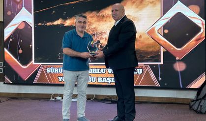 Yazı İşleri Müdürümüz Özkan Olcay, Birincilik Ödülünü Aldı