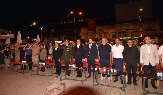Ahlat’ta '15 Temmuz Demokrasi ve Milli Birlik Günü' etkinliği